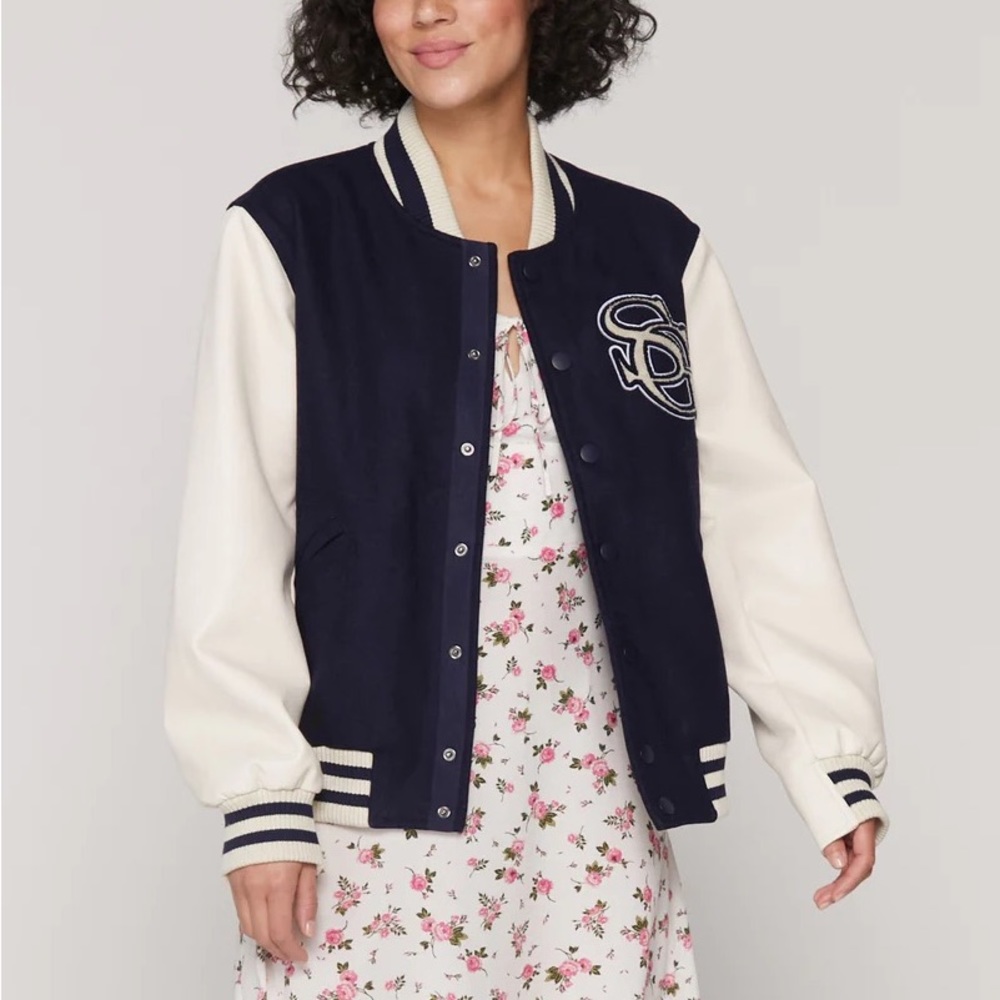 NWOT Spiritual Gangster Varsity Jacket